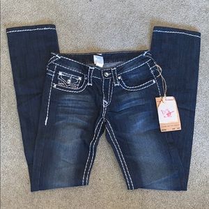 NWT True Religion Straight Leg Jeans